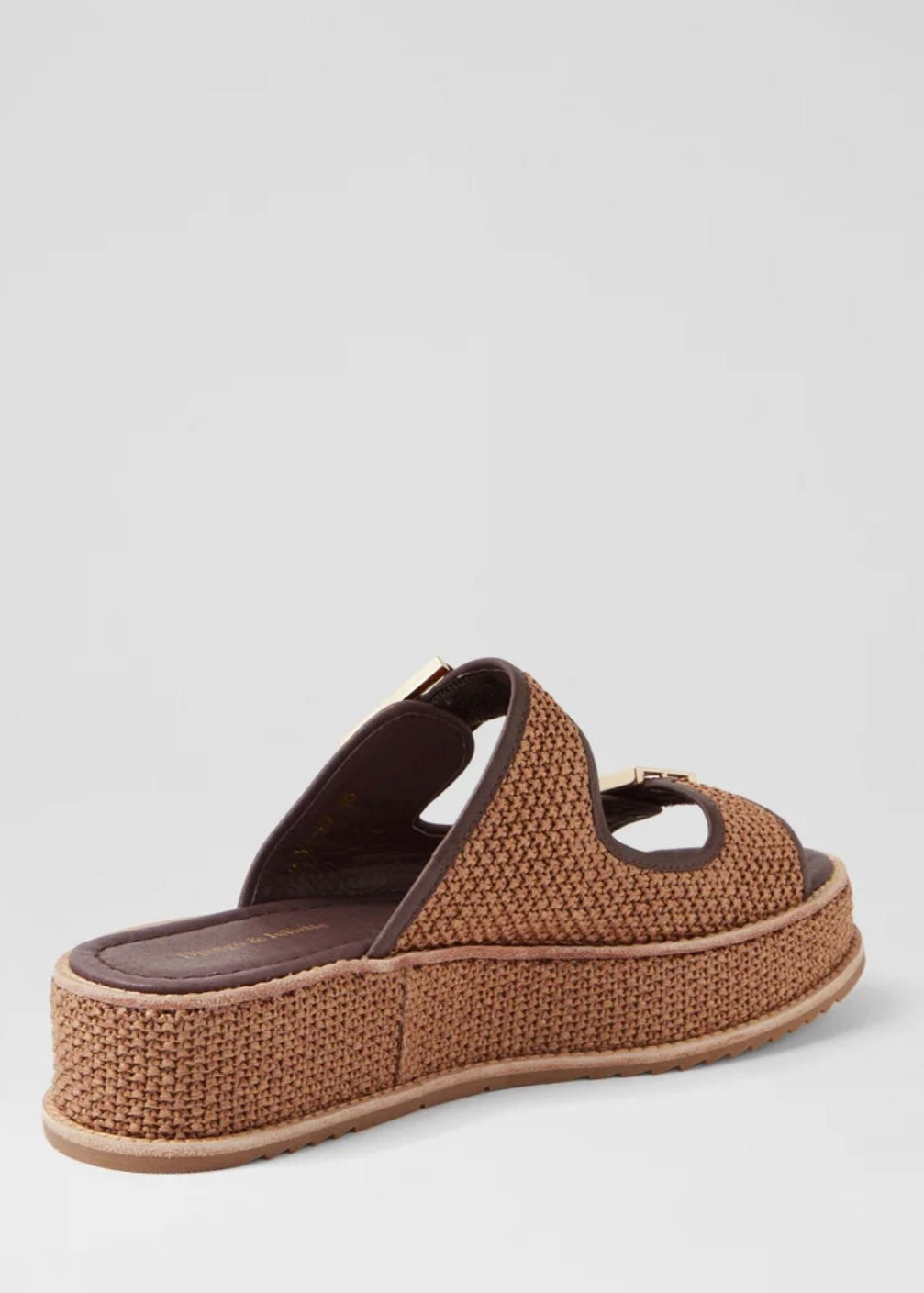 Vexta Leather Sandal ~ Choc Coffee