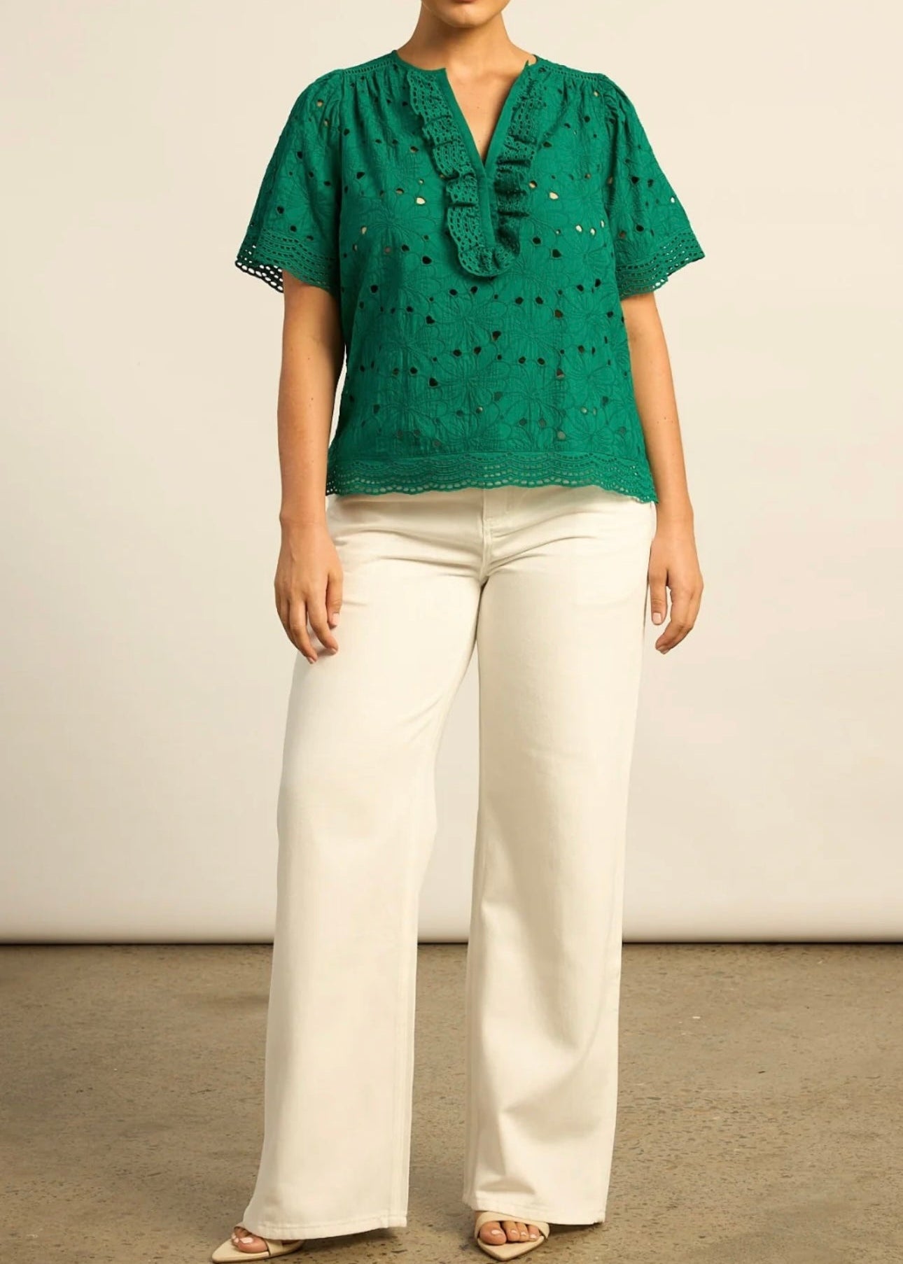 Vantage Top ~ Emerald