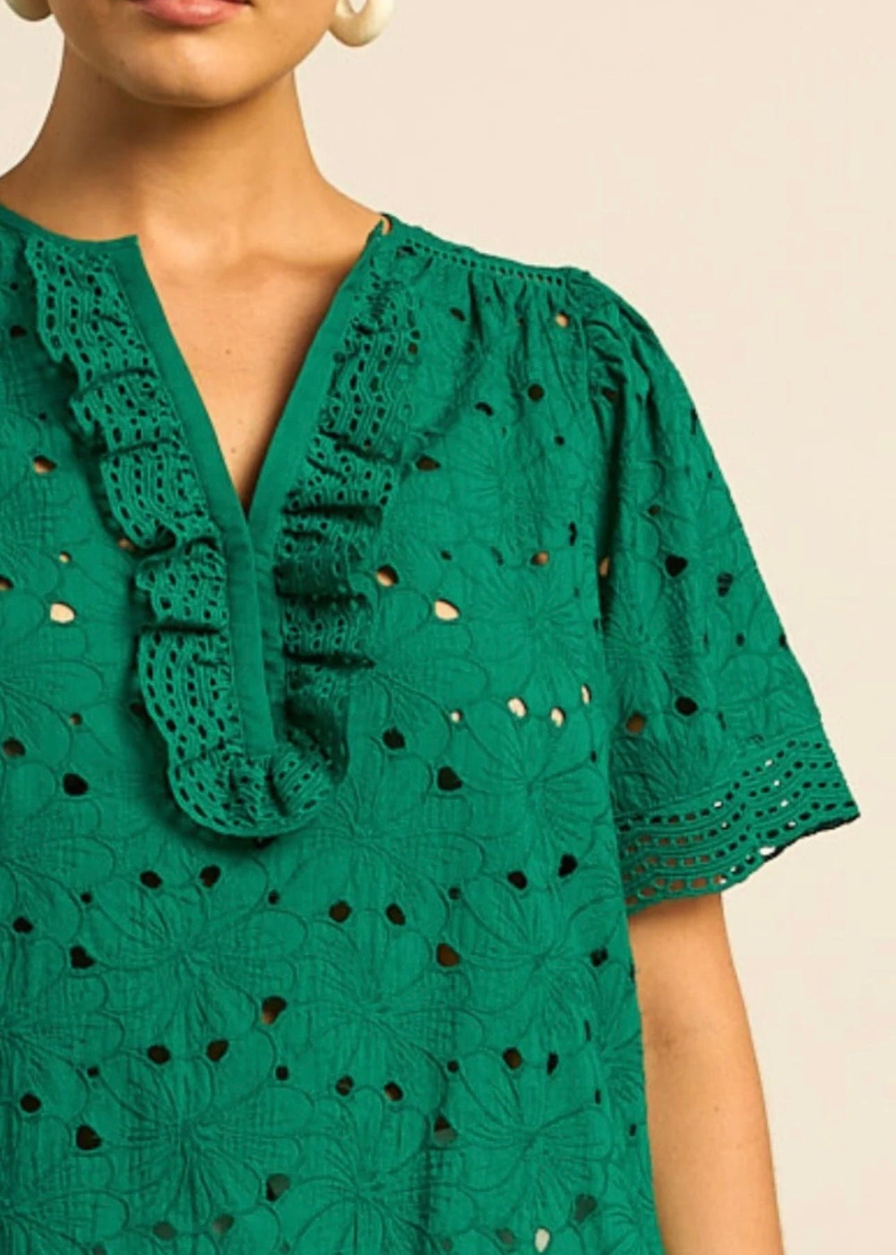 Vantage Top ~ Emerald