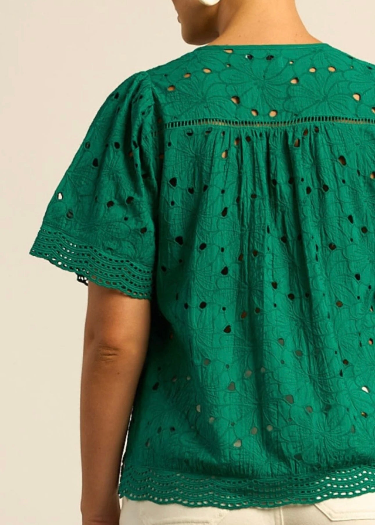 Vantage Top ~ Emerald