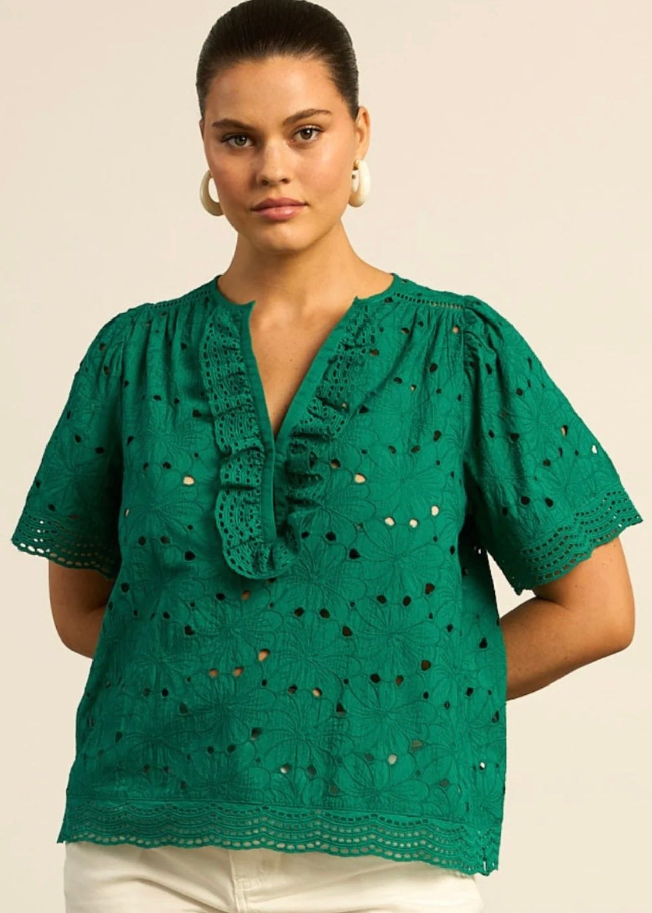 Vantage Top ~ Emerald
