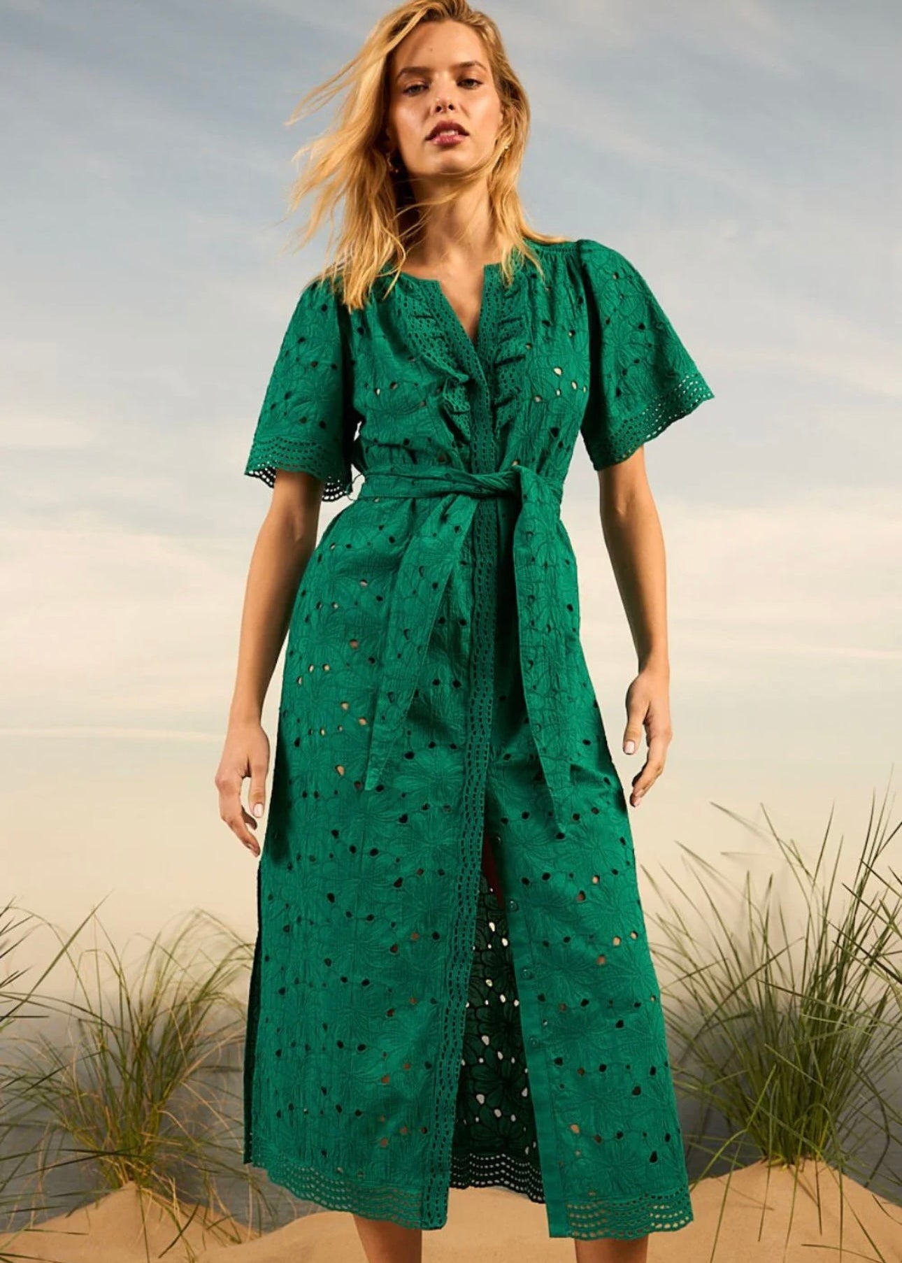 Voyage Dress ~ Emerald