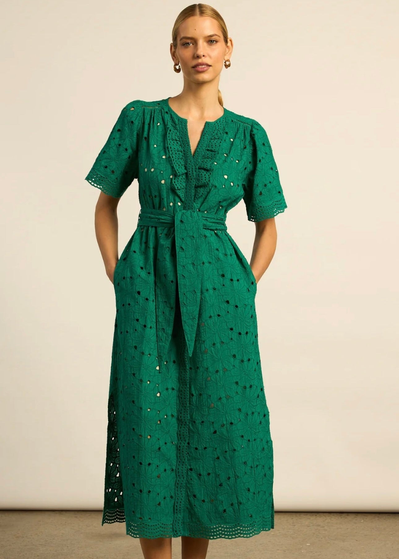 Voyage Dress ~ Emerald