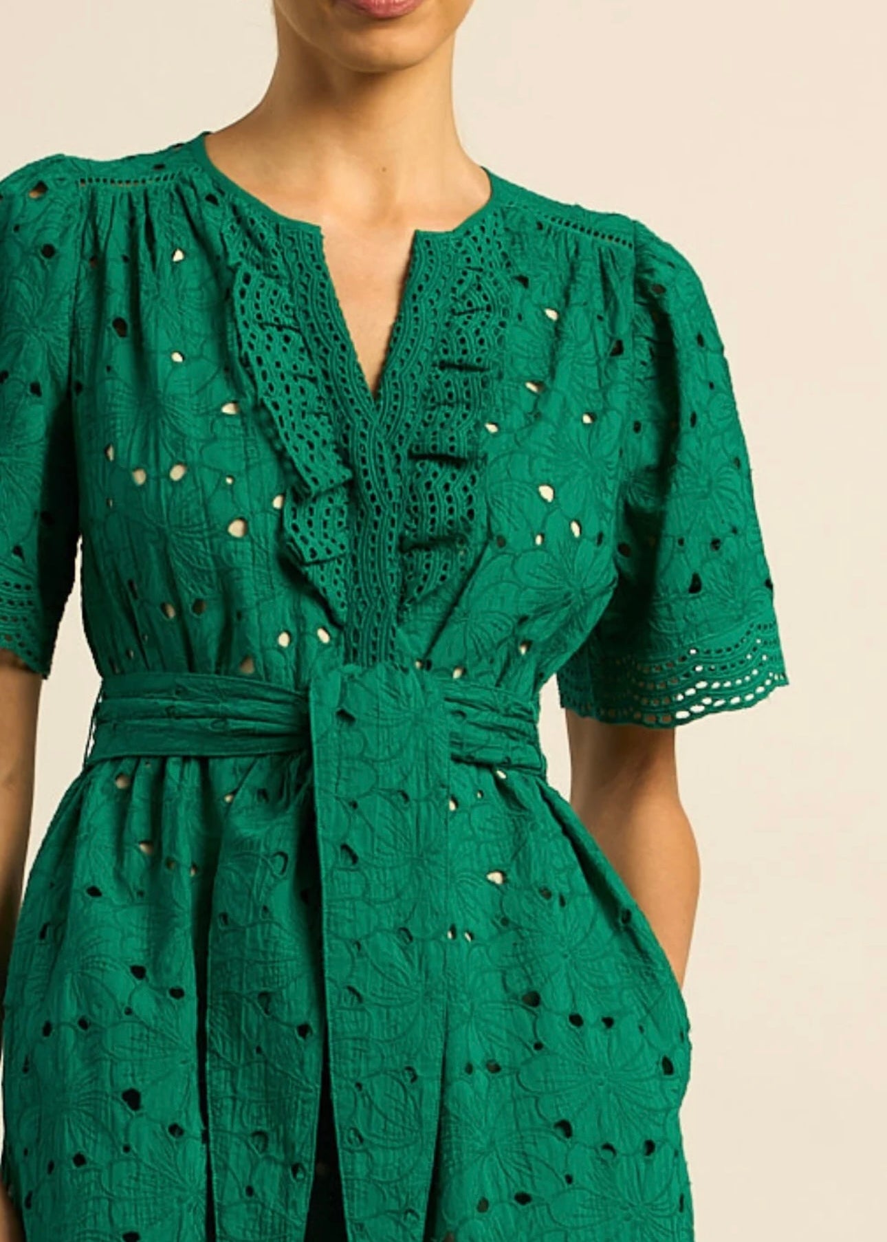 Voyage Dress ~ Emerald