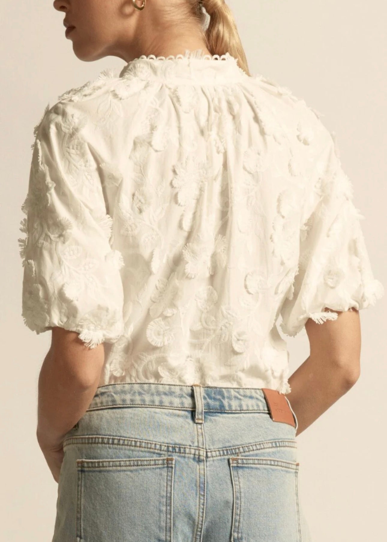 Solstice Top ~ Porcelain