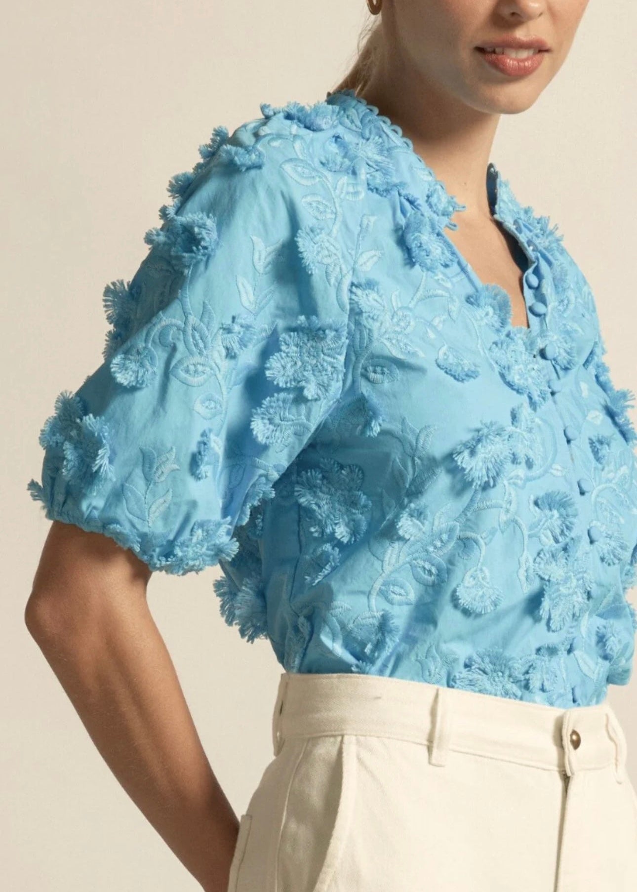 Solstice Top ~ Bay Broderie