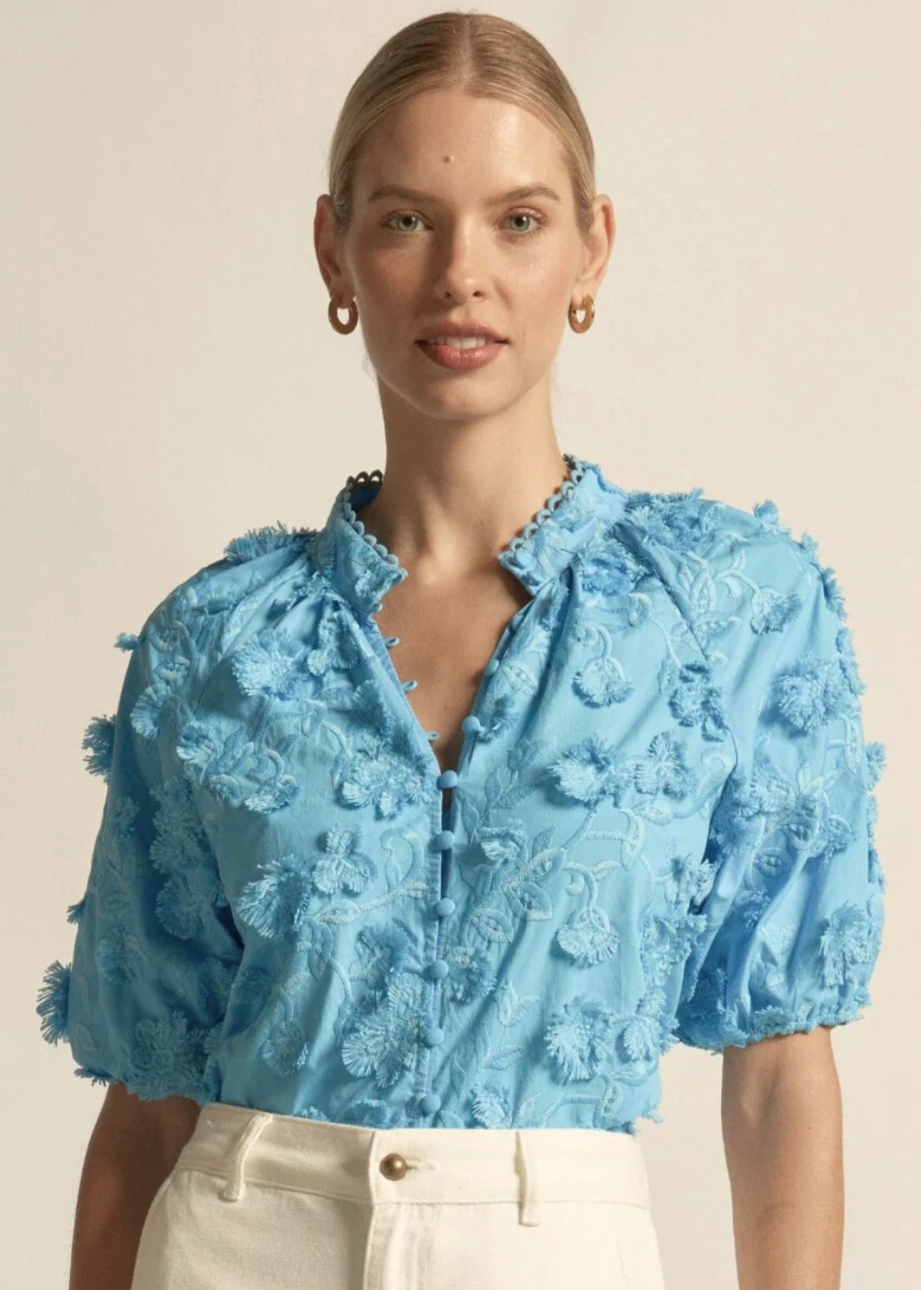 Solstice Top ~ Bay Broderie