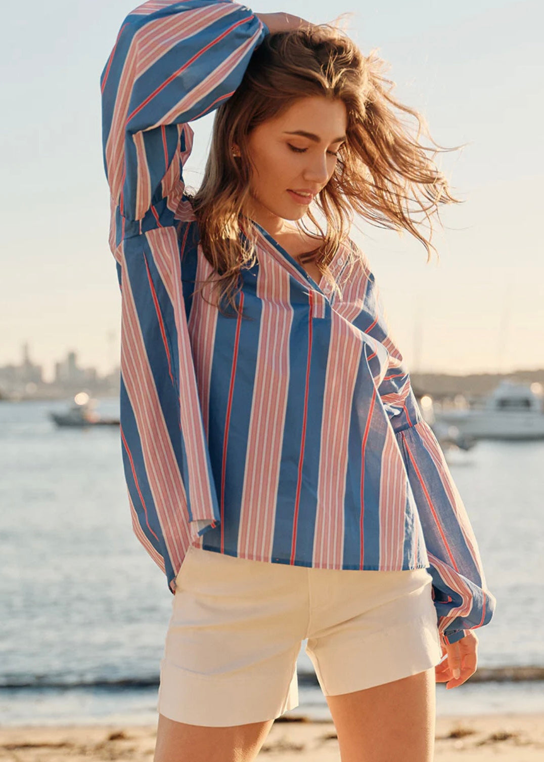 Kell Shirt ~ Brighton Stripe