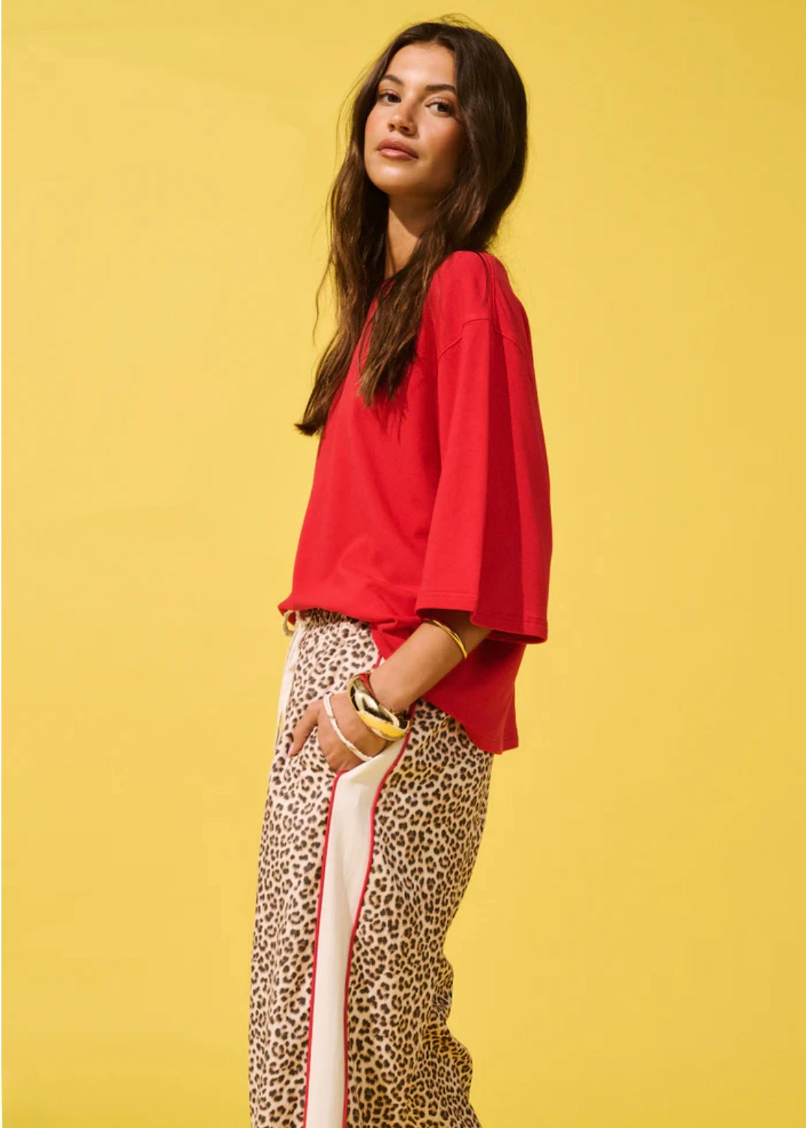 Solana Tee ~ Mandarin