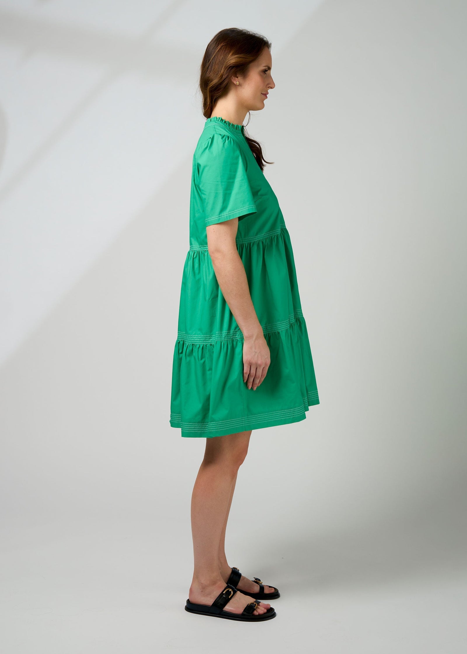Willa Dress ~ Emerald