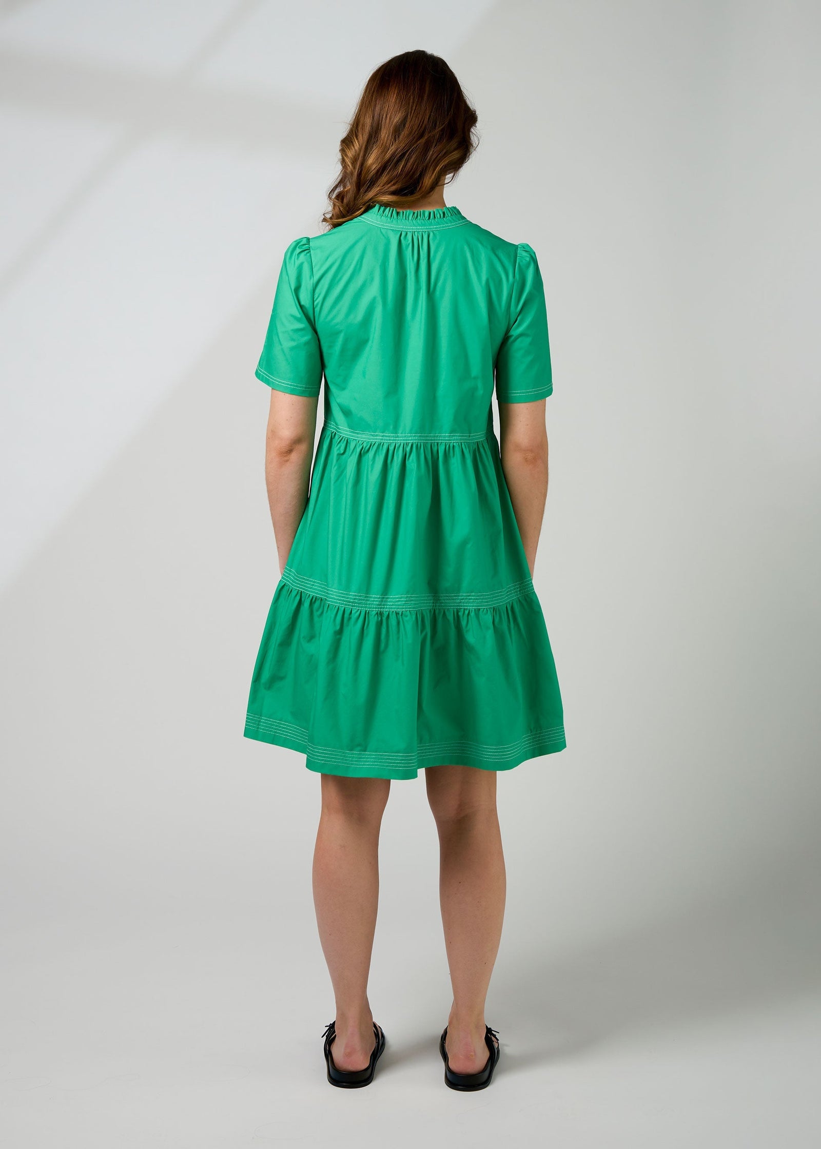 Willa Dress ~ Emerald