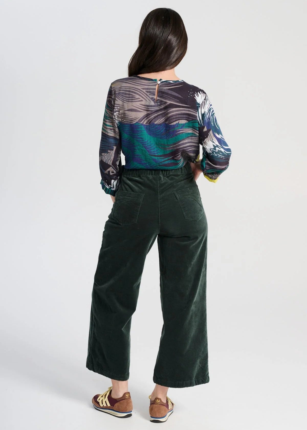 Peggy Jeans Summer Corduroy ~ Forest Green