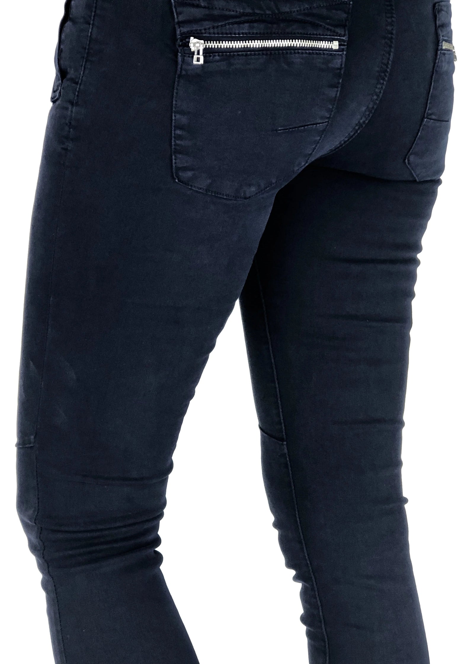 Classic Button Jean ~ Navy