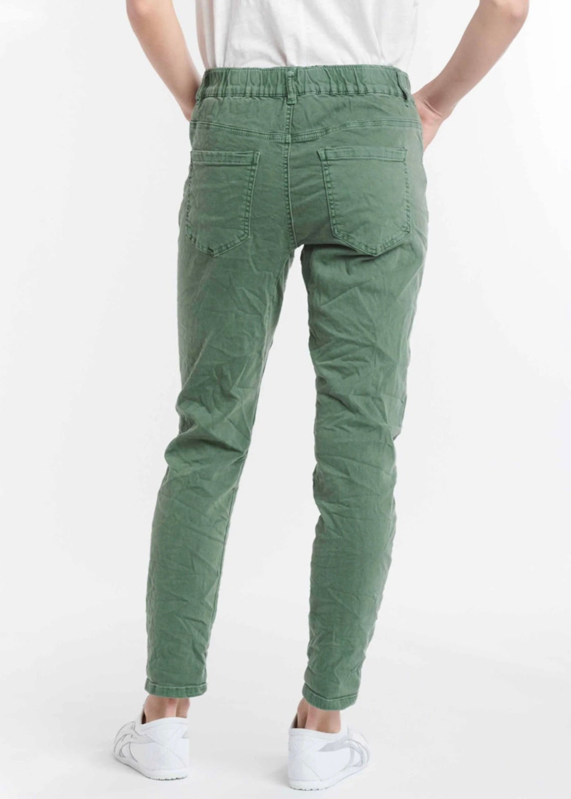 Emma Stretch Jean ~ Moss