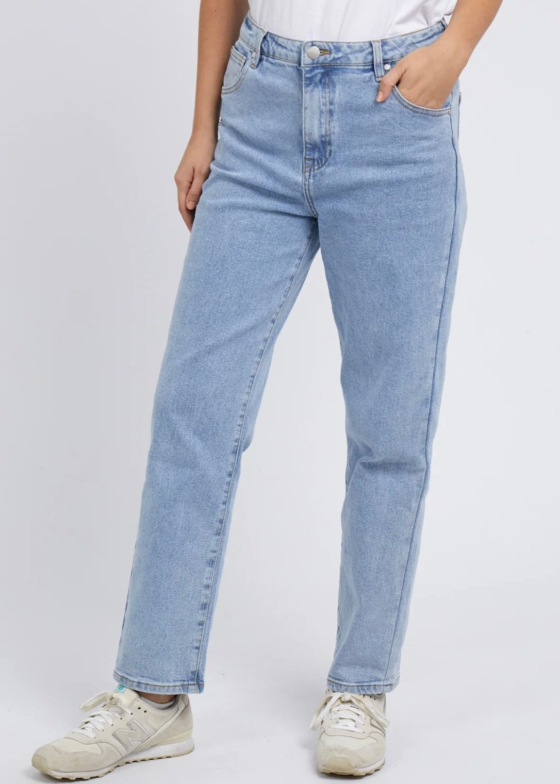 Enmore Wide Leg Jeans ~ Light Blue