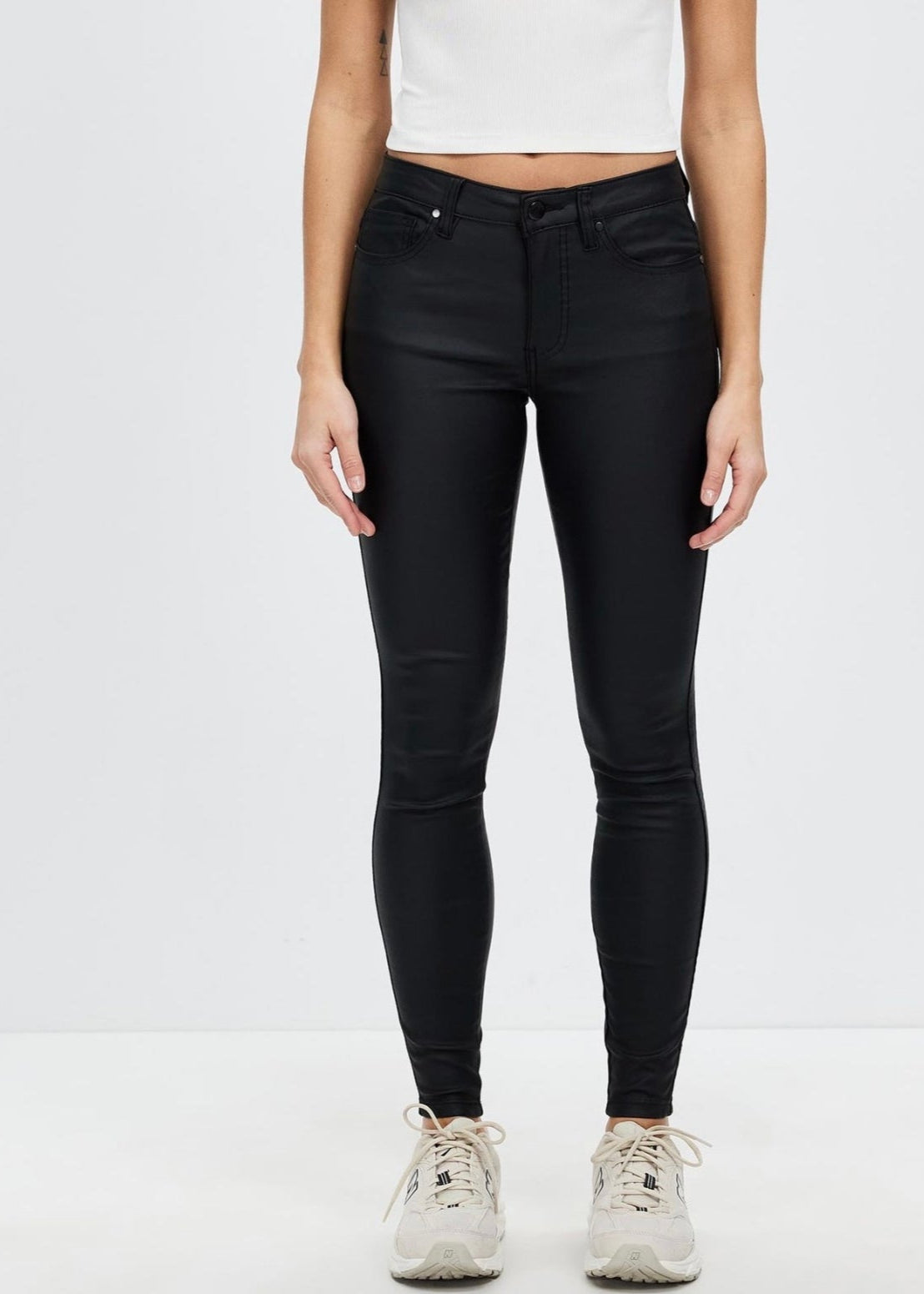 Chicago Coated Pant ~ Black