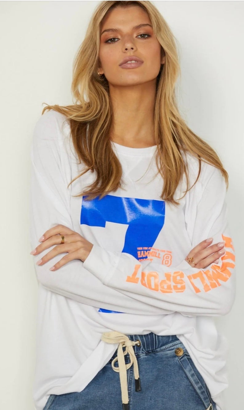 Sport L/S Tee ~ White