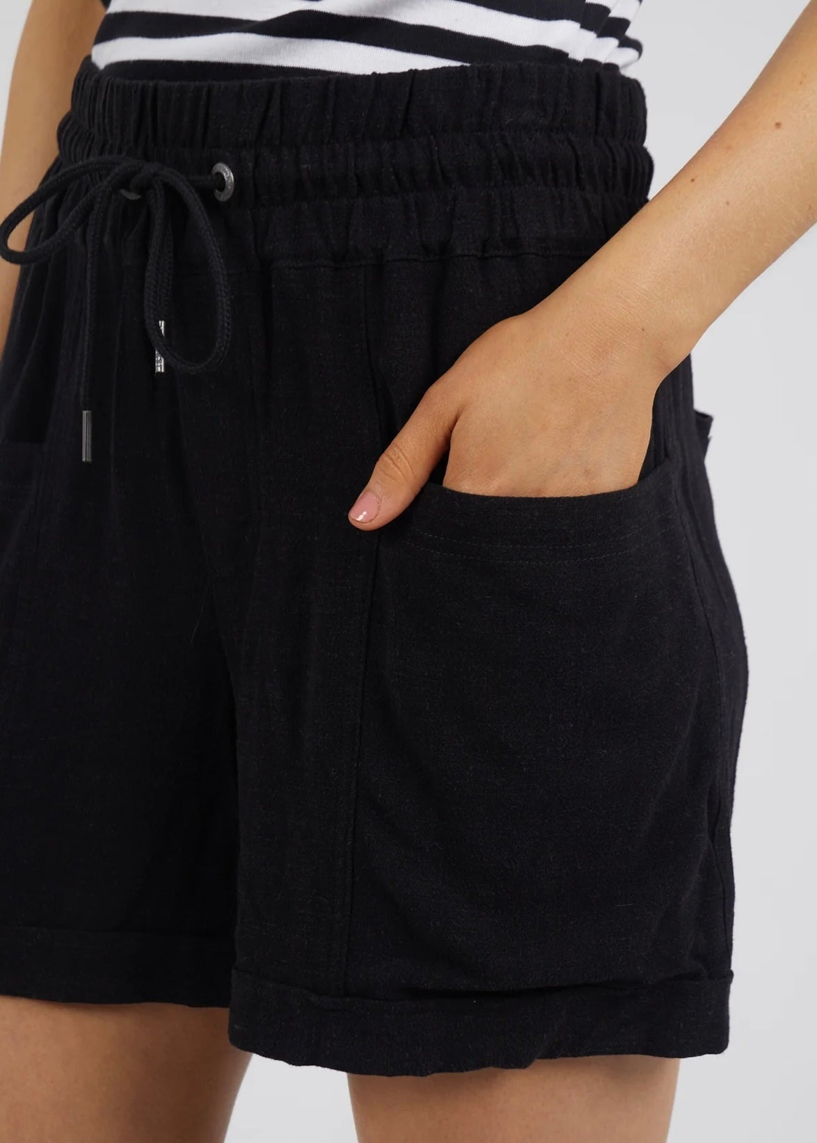 River Short ~ Black