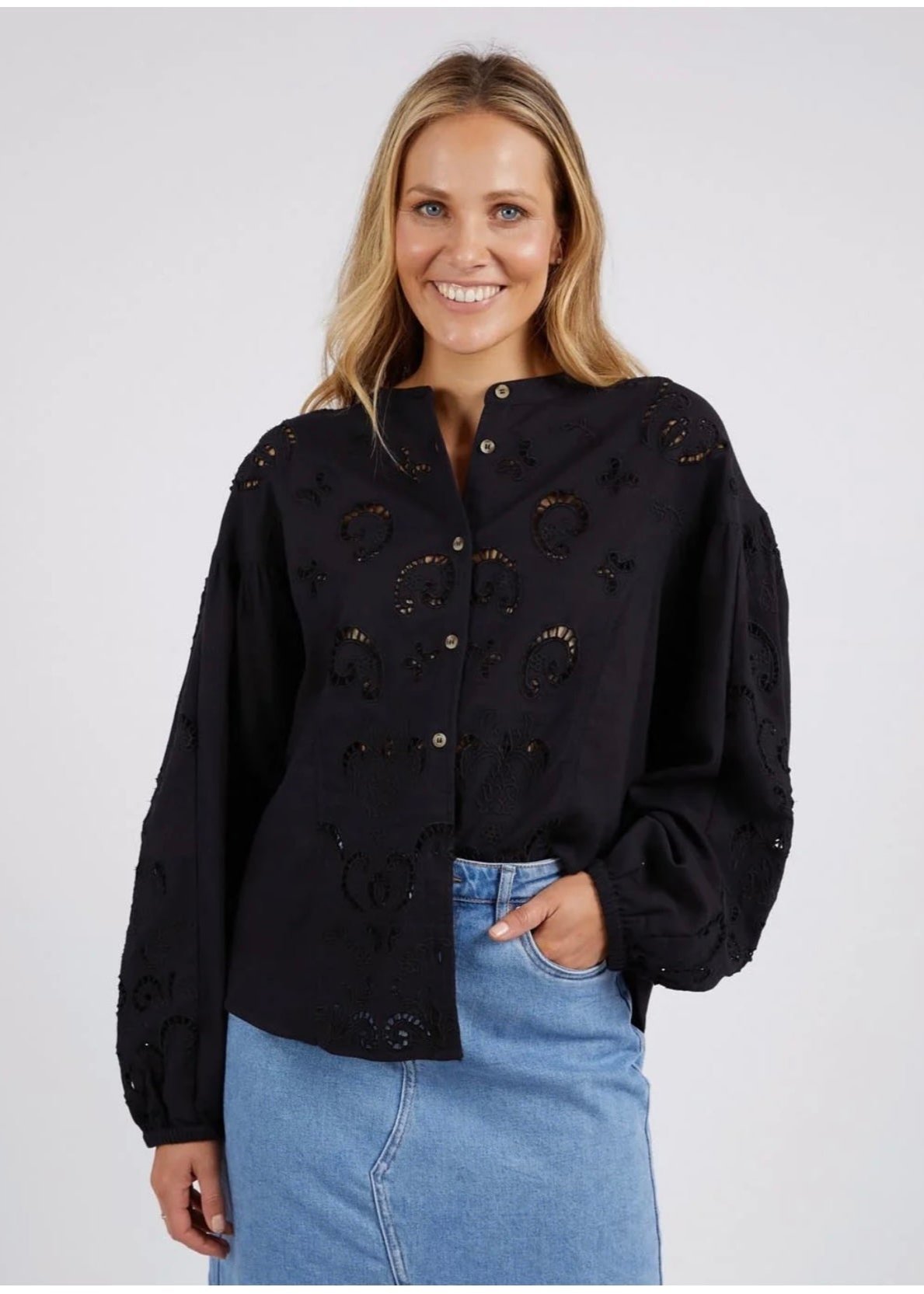 Marlow Blouse ~ Black