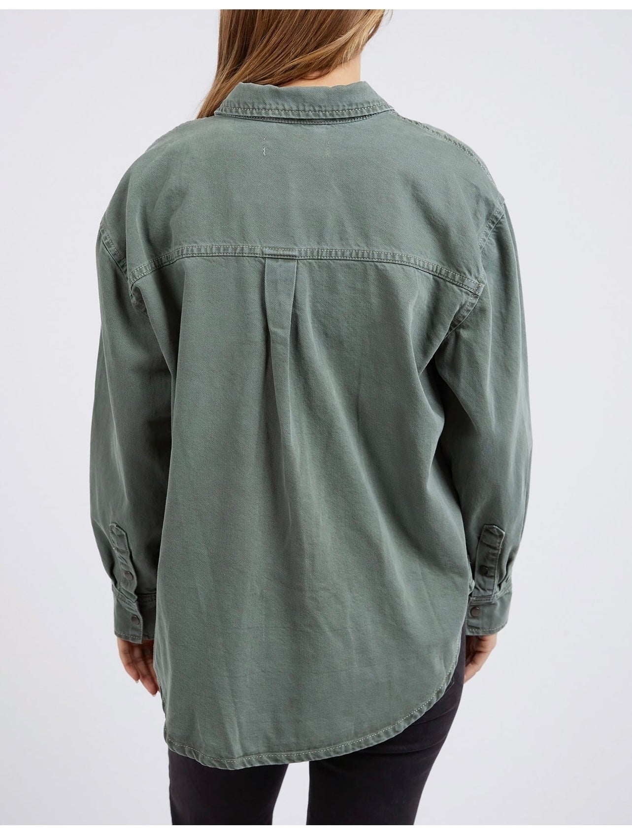 Daisy Overshirt ~ Sage Green