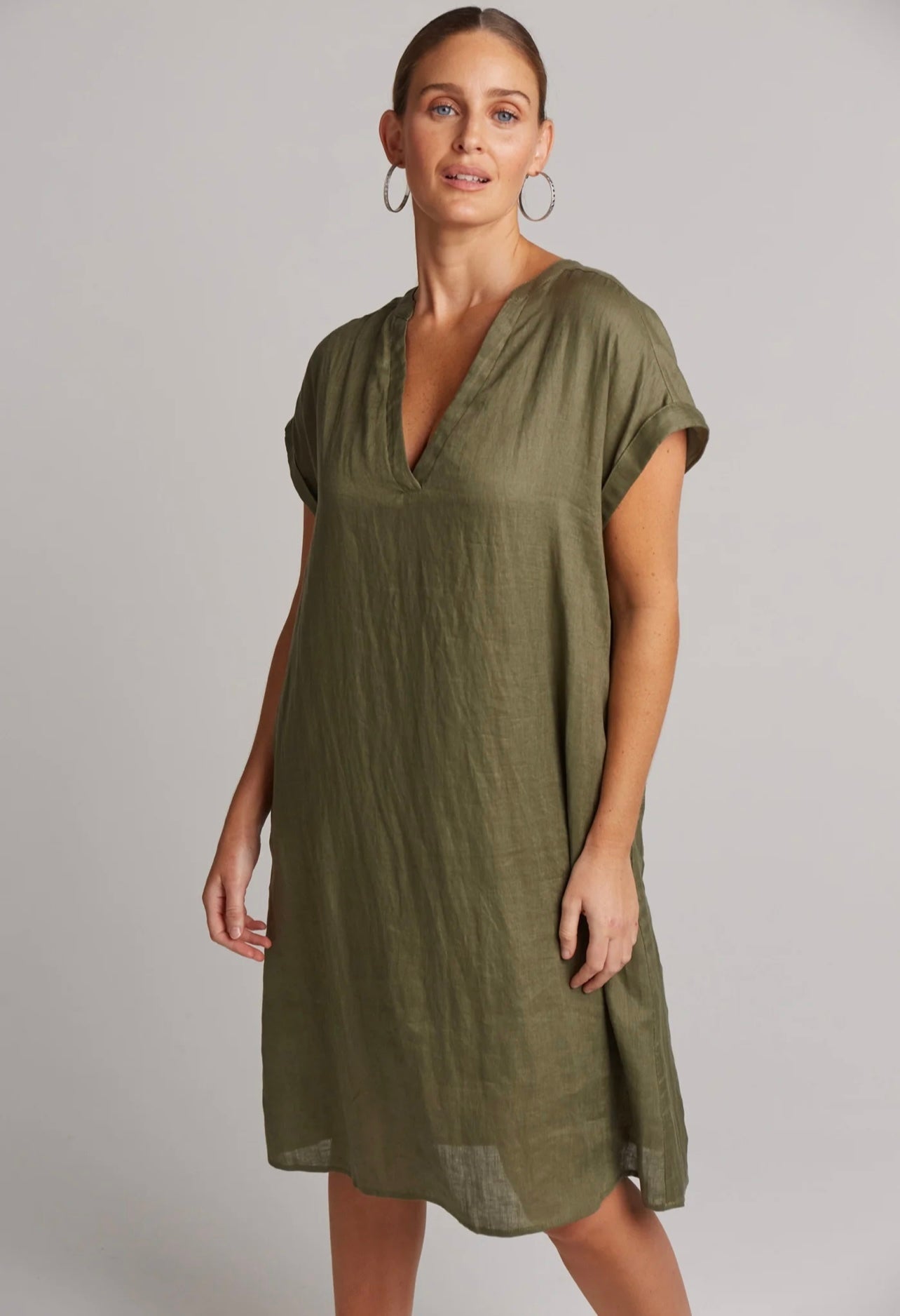 Studio Dress ~ Khaki