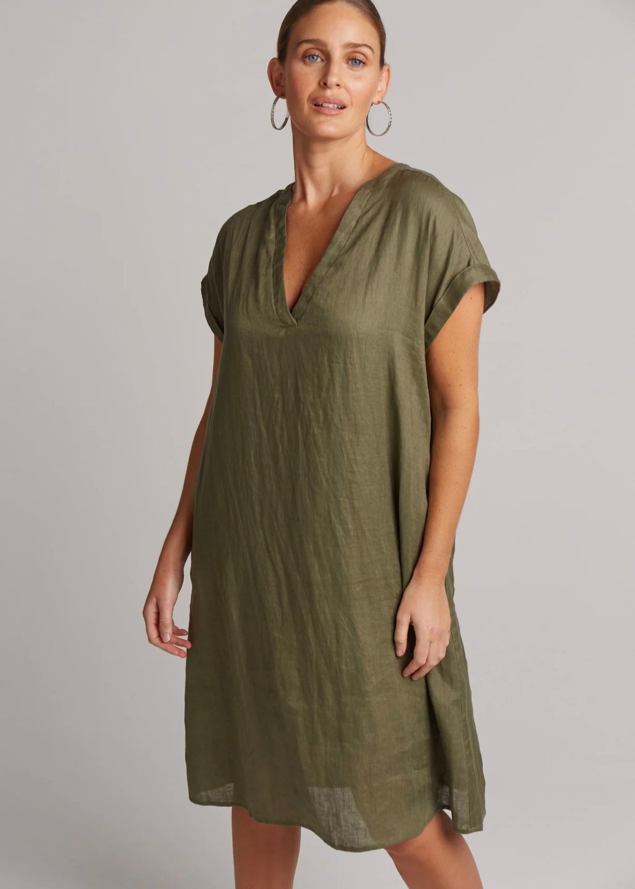 Studio Dress ~ Khaki