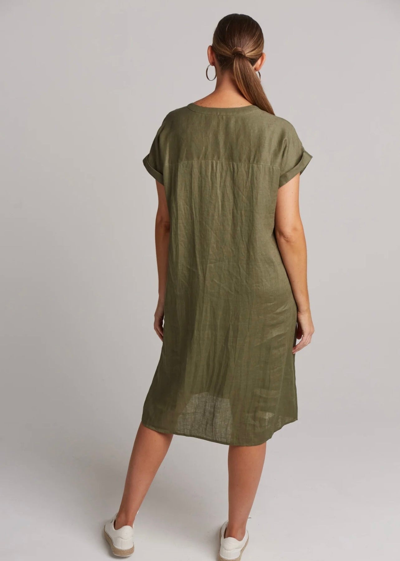 Studio Dress ~ Khaki