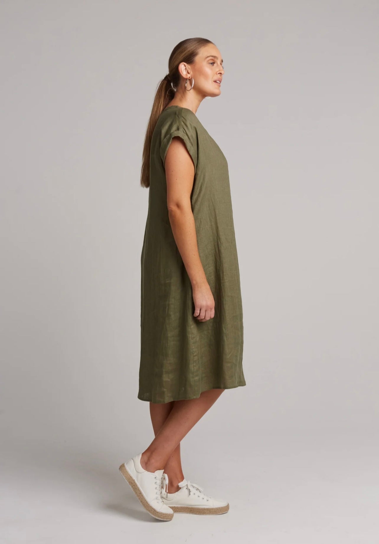 Studio Dress ~ Khaki