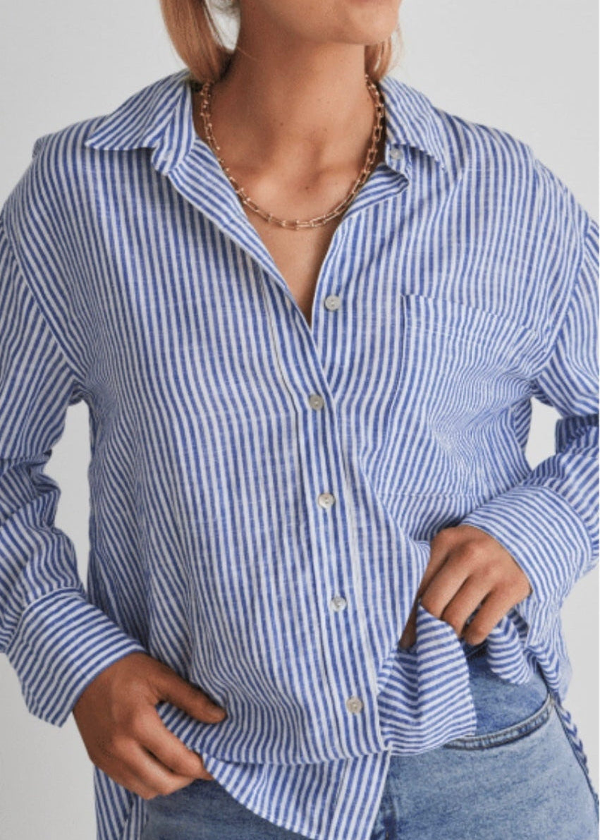 You Got This Shirt ~ Blue Stripe