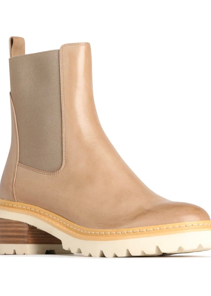 Linear Ankle Boot ~ Taupe