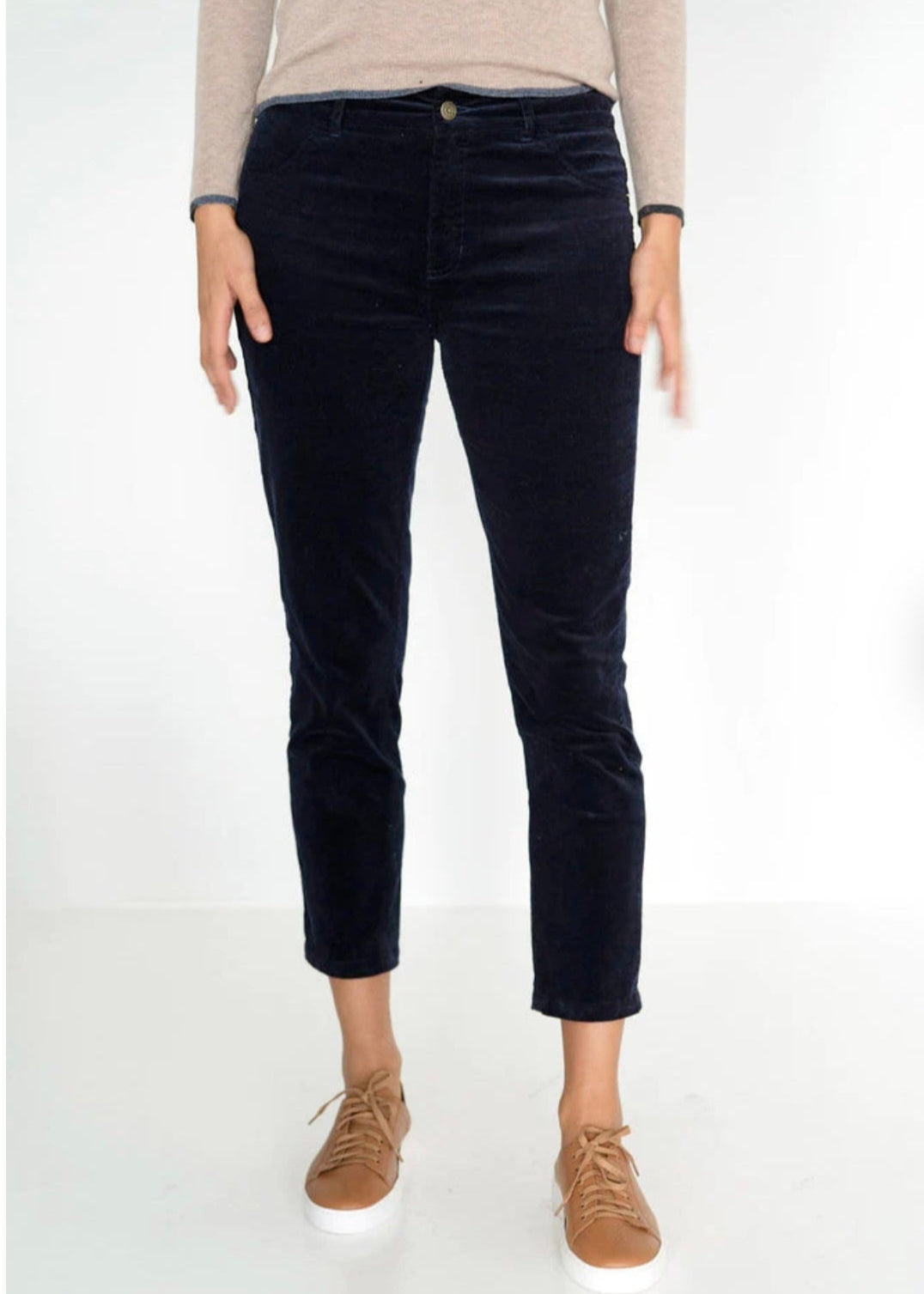 Queen Cord Jeans ~ Black