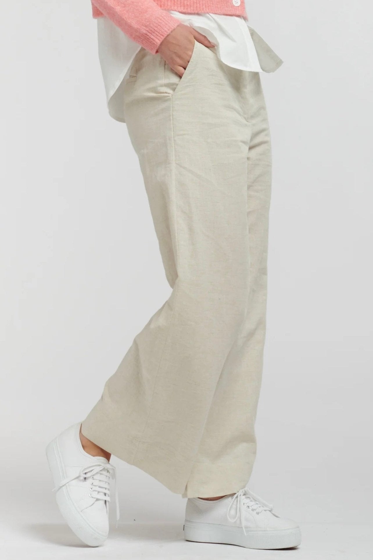 Portofino Pants ~ Natural