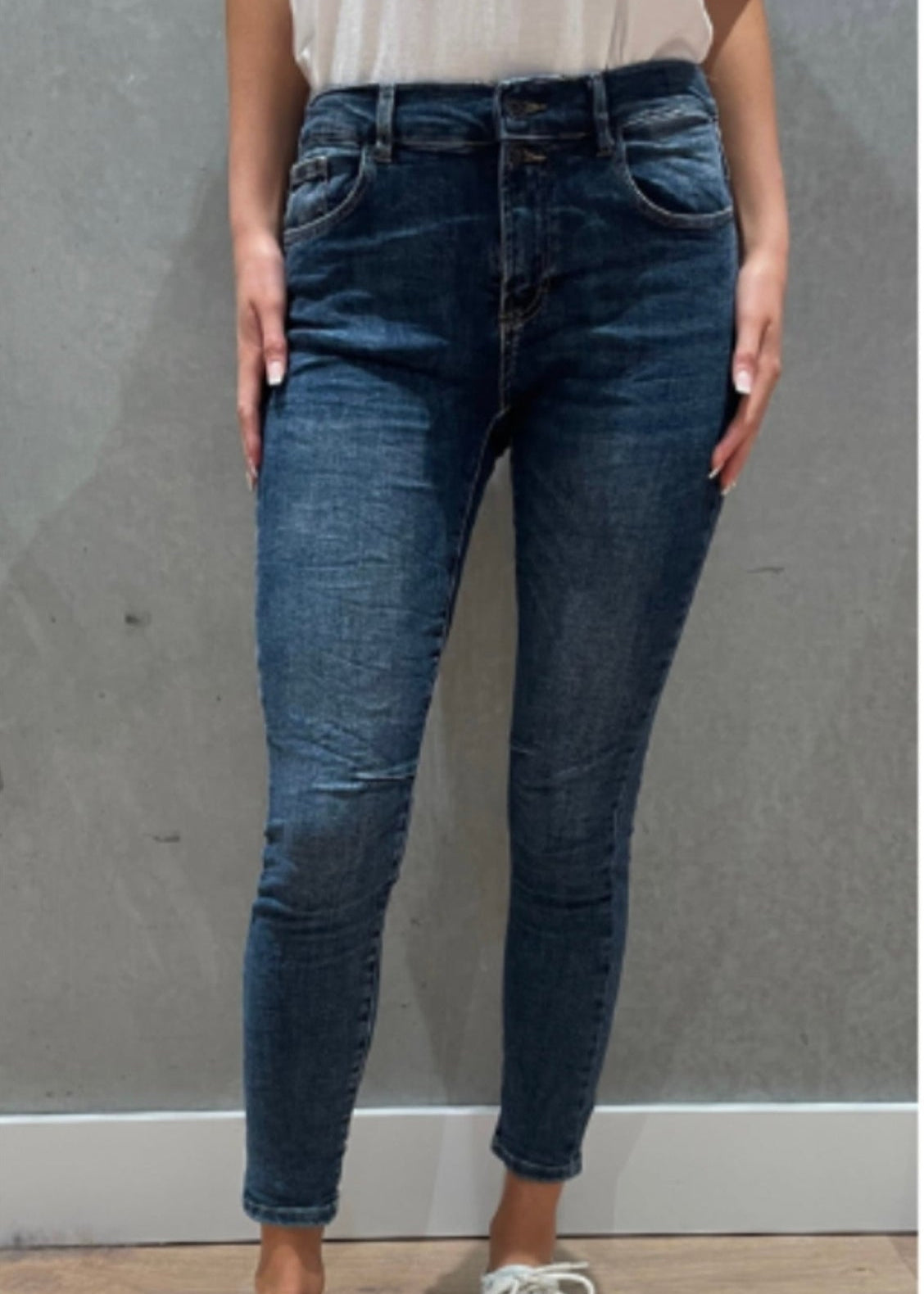 Emma Stretch Jean ~ Dark Denim