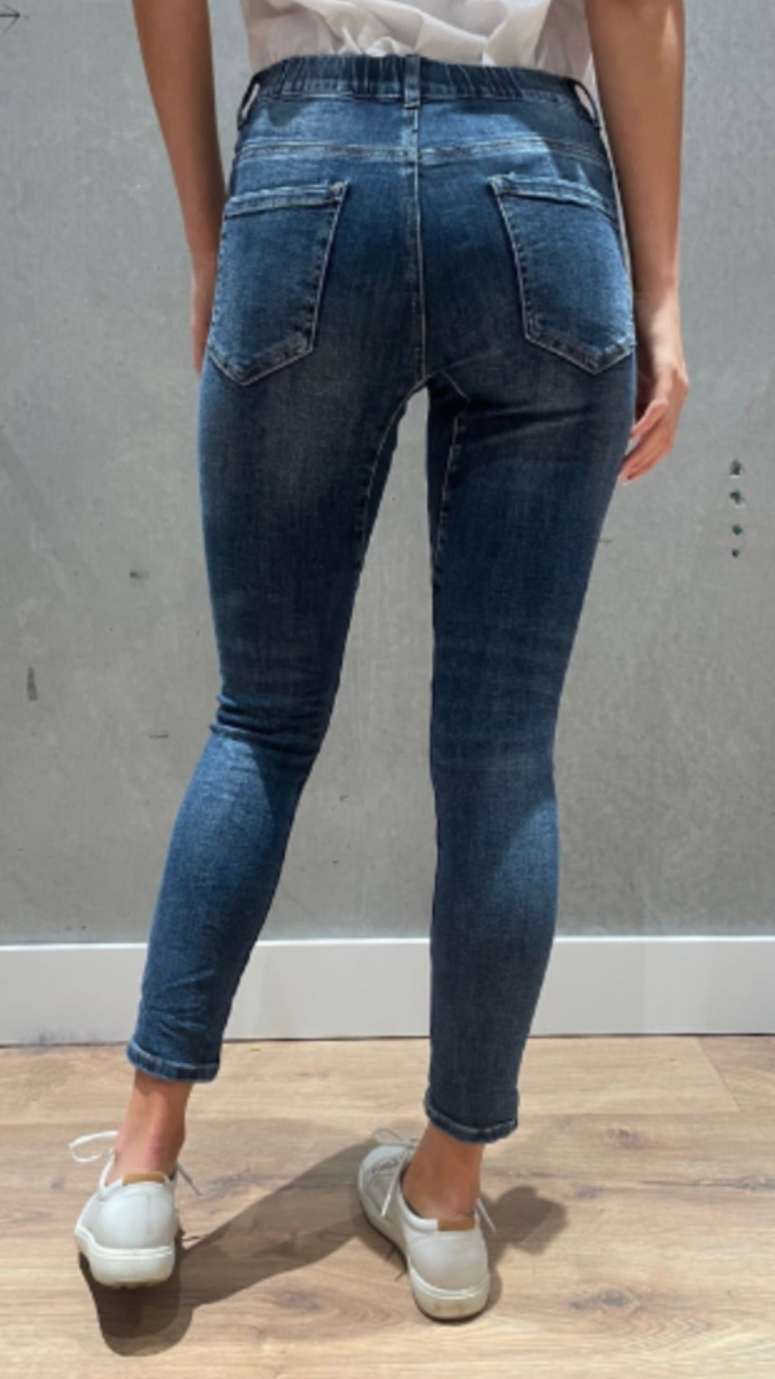 Emma Stretch Jean ~ Dark Denim