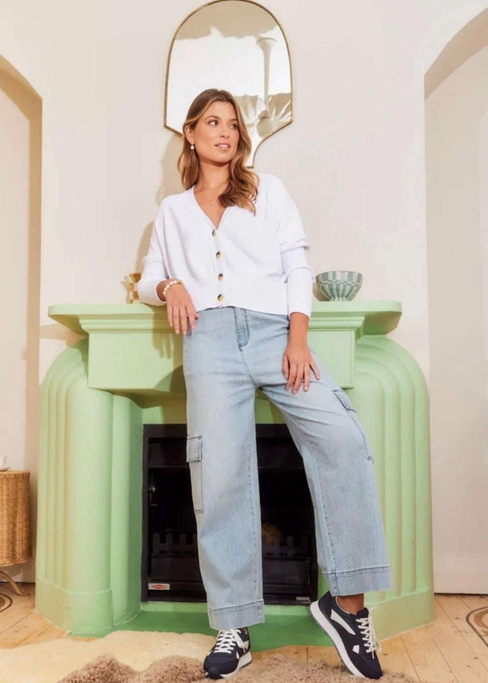 Ariel Cargo Jean ~ Denim