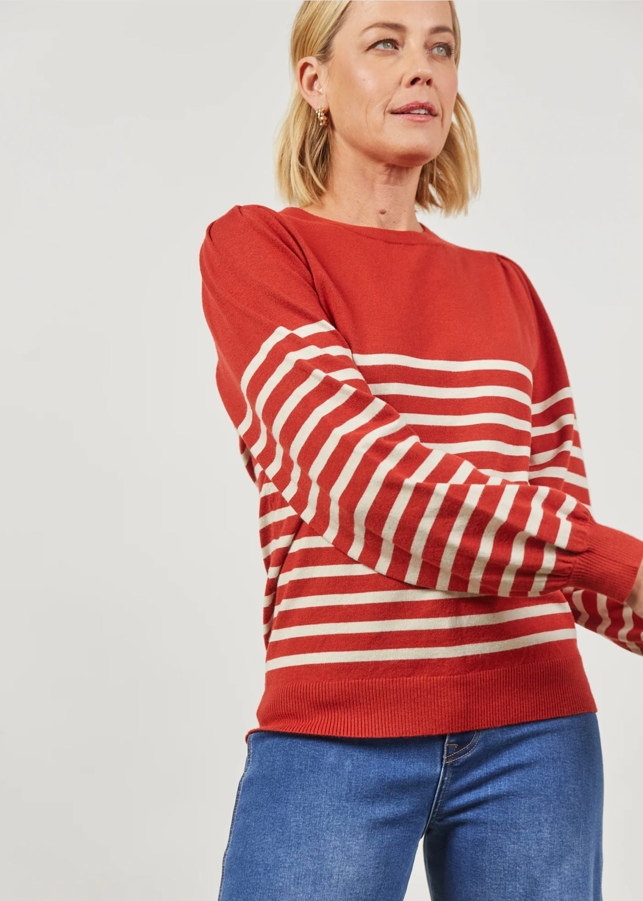 Cosmo Stripe Jumper ~ Picante