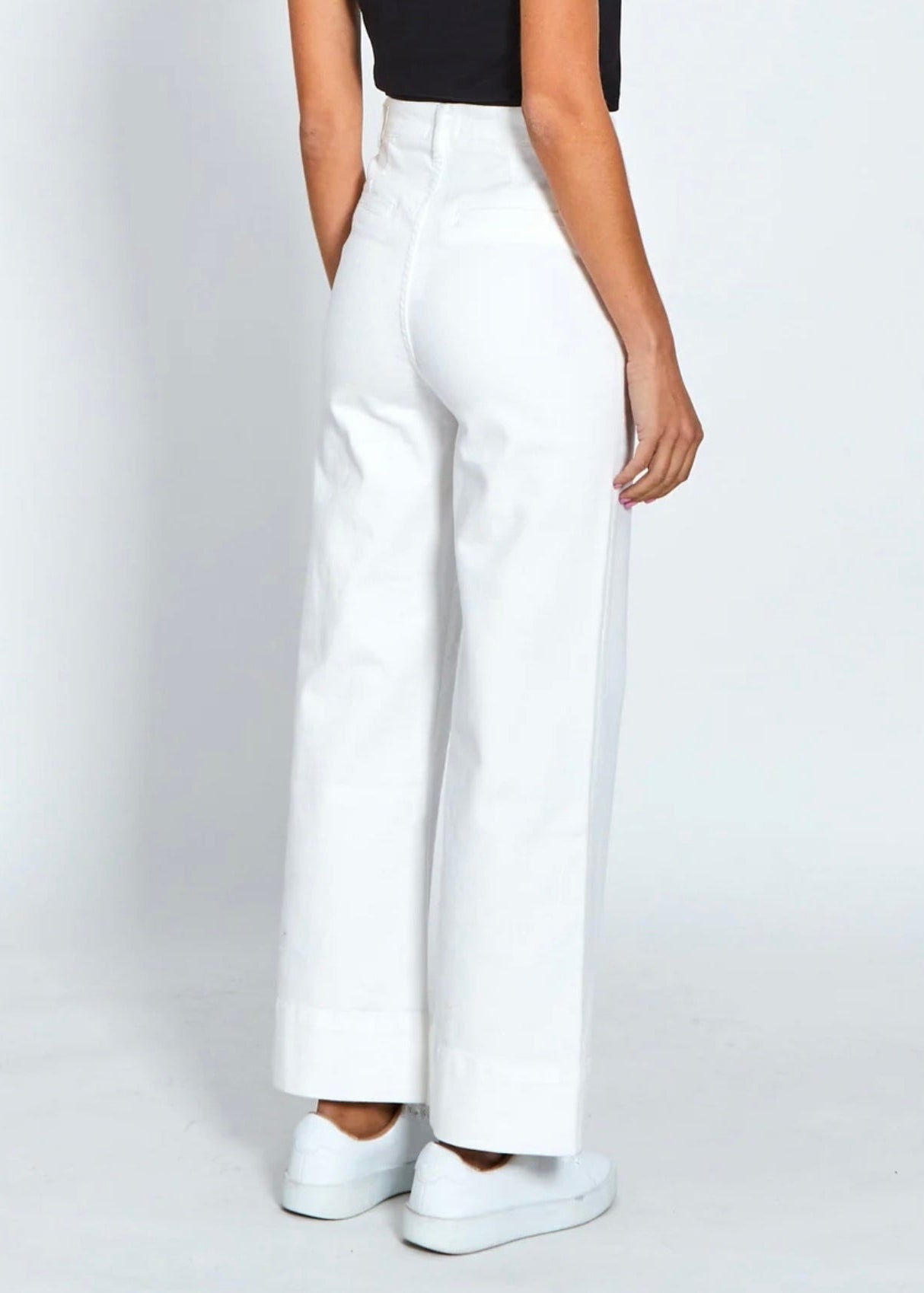 Milan High Rise Jeans ~ White