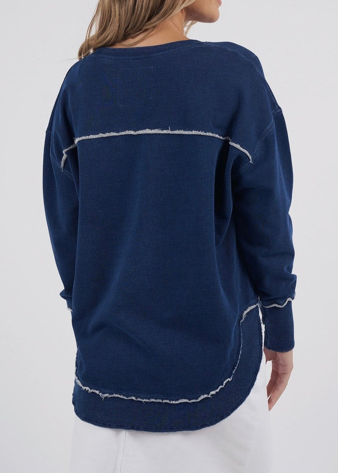 Simplified Crew ~ Denim