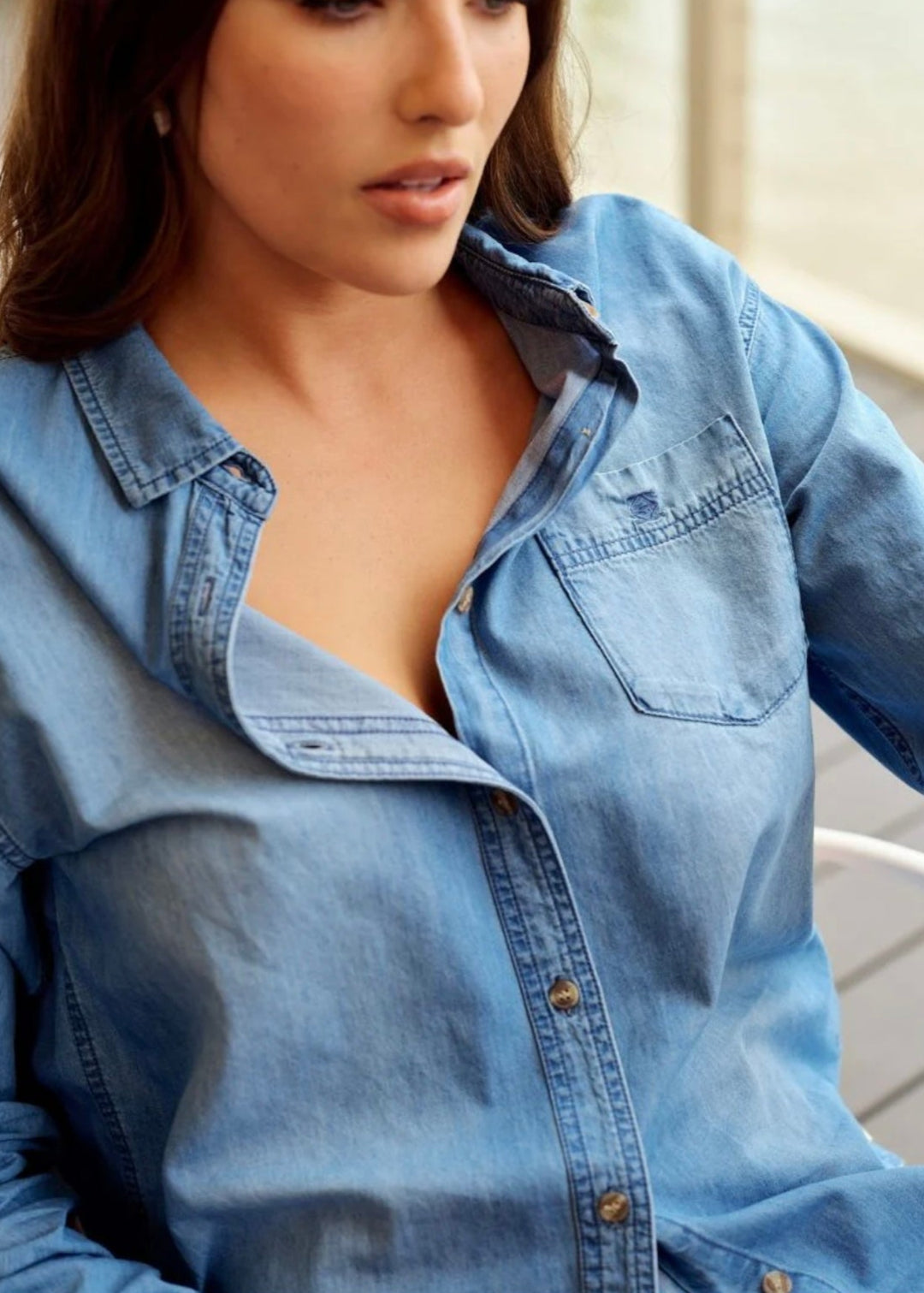 Charlie Denim Shirt ~ Denim