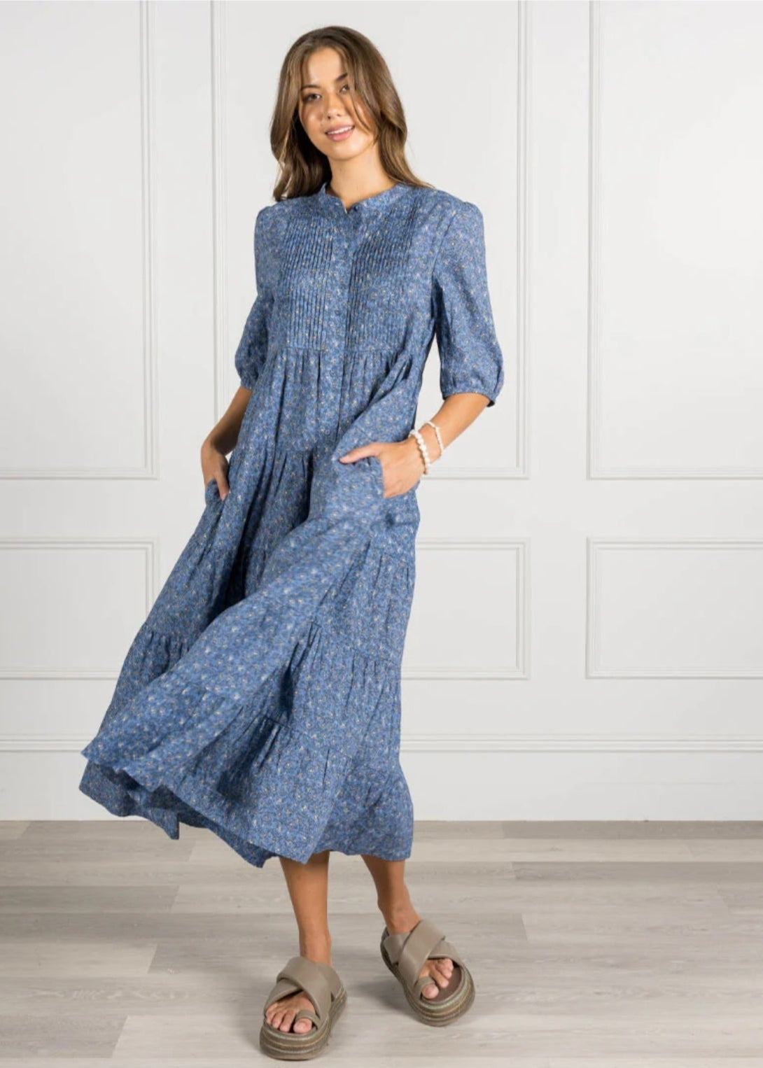 Daisy Bennet Dress ~ Blue