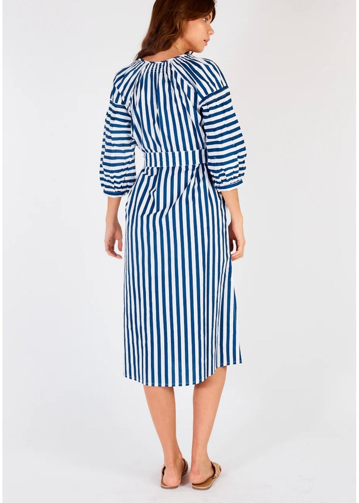 Sakanto Kaftan ~ Blue Stripe