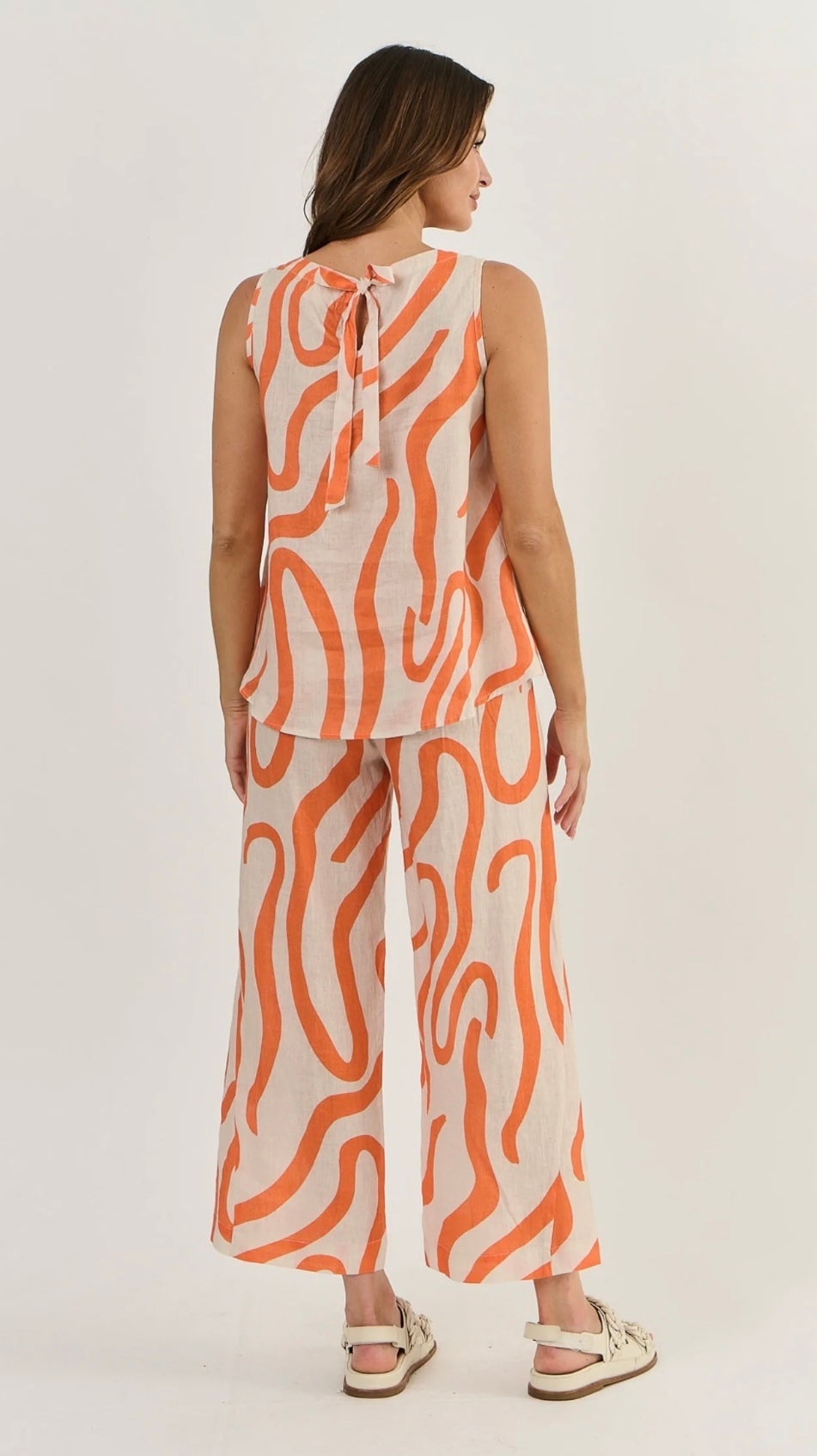 Linen Tank ~ Tamarind Slice