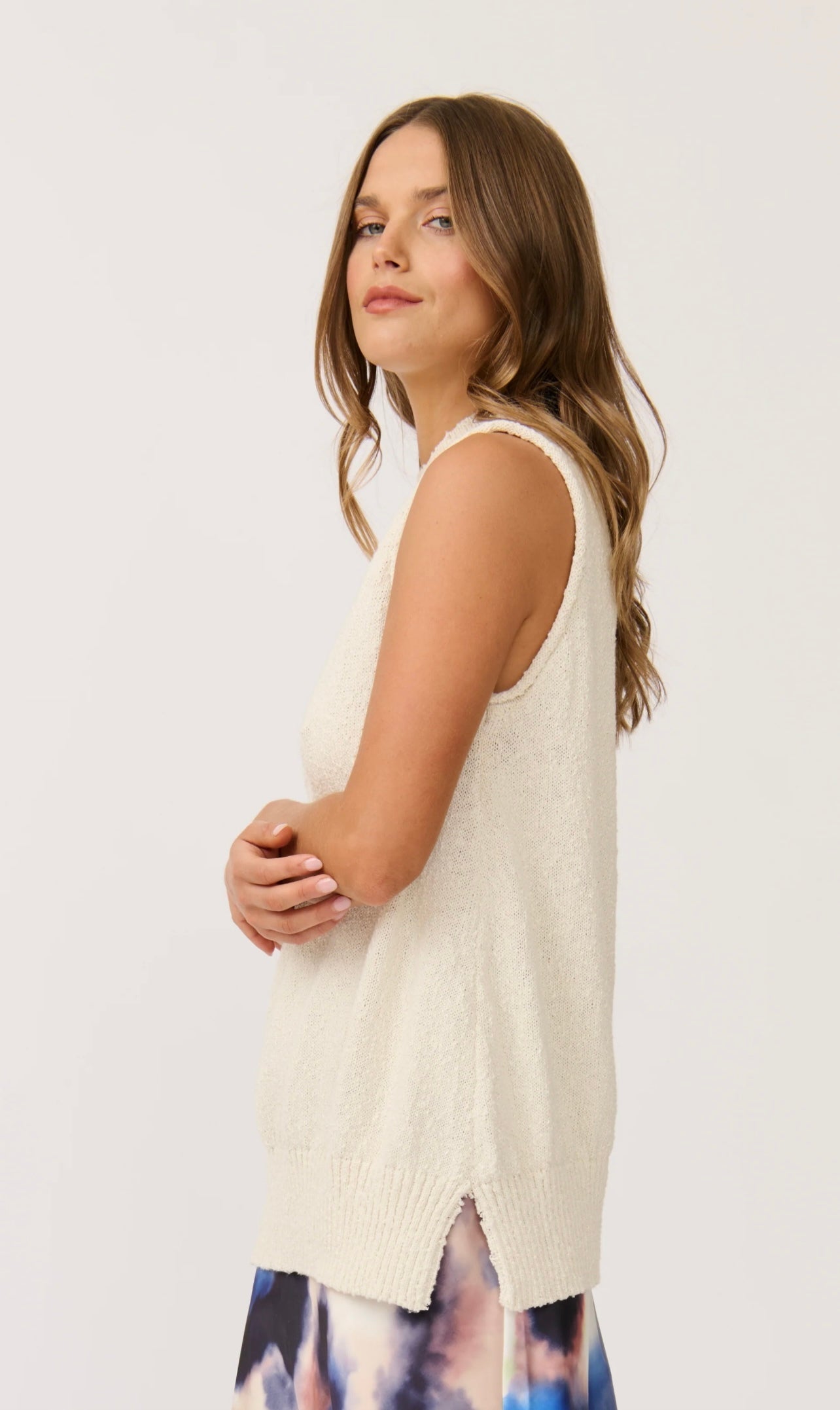 Xander Vest ~ Boucle Knit