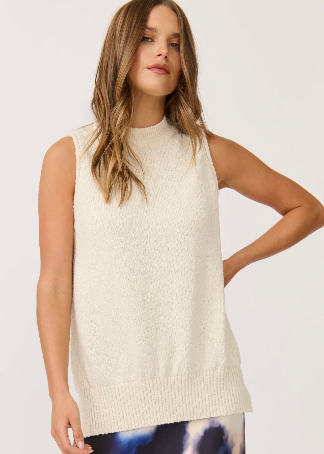 Xander Vest ~ Boucle Knit