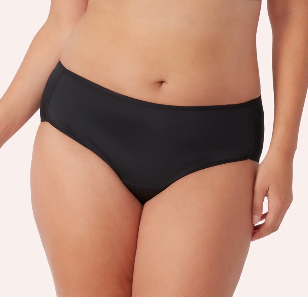 Period Midi Brief ~ Black