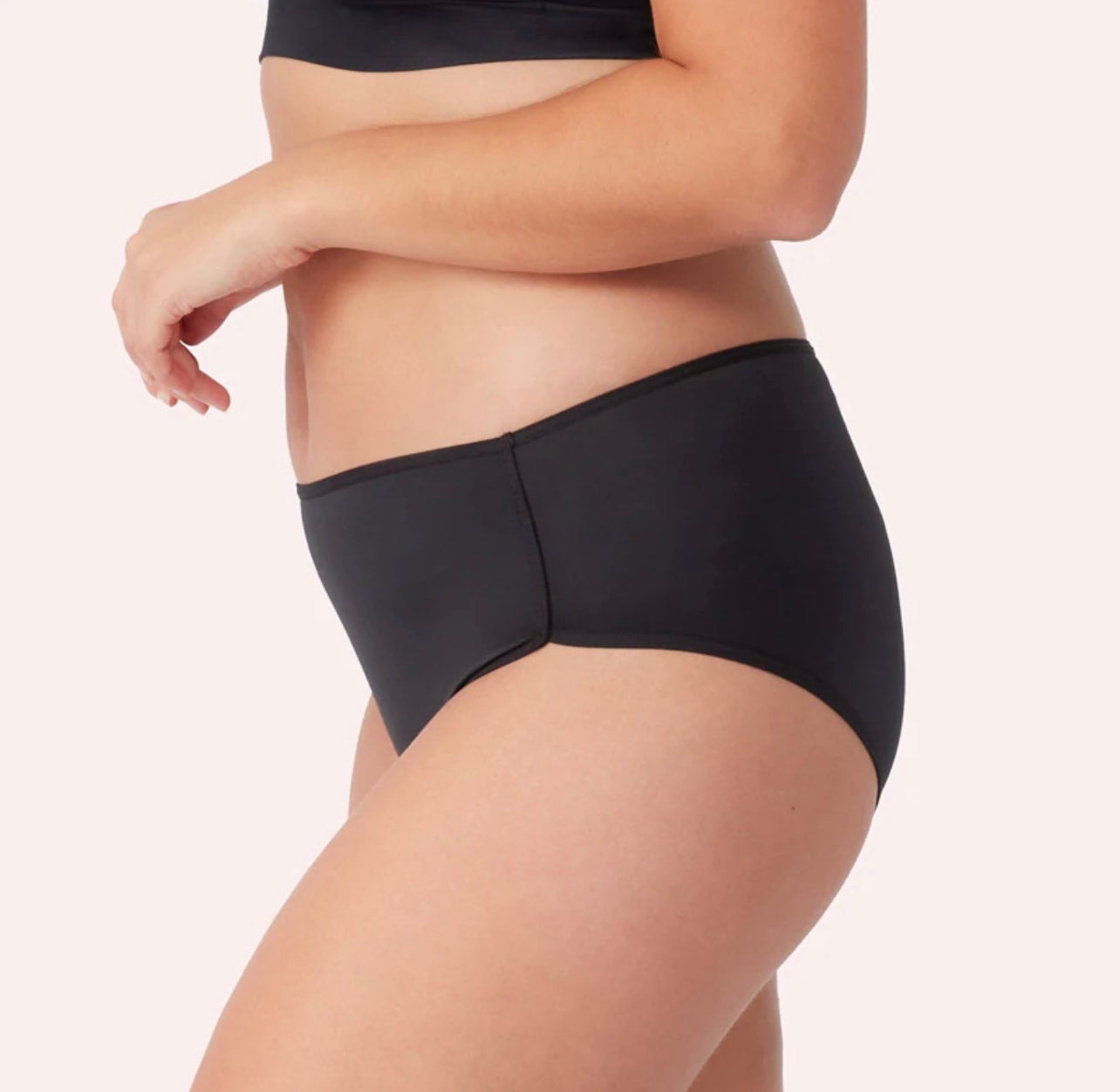 Period Midi Brief ~ Black