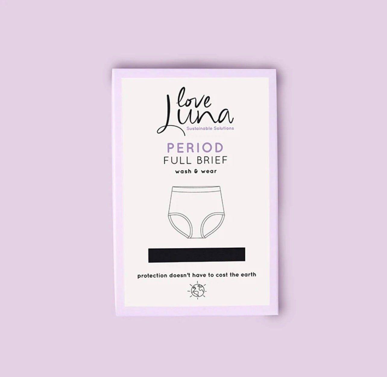 Period Full Brief ~ Black