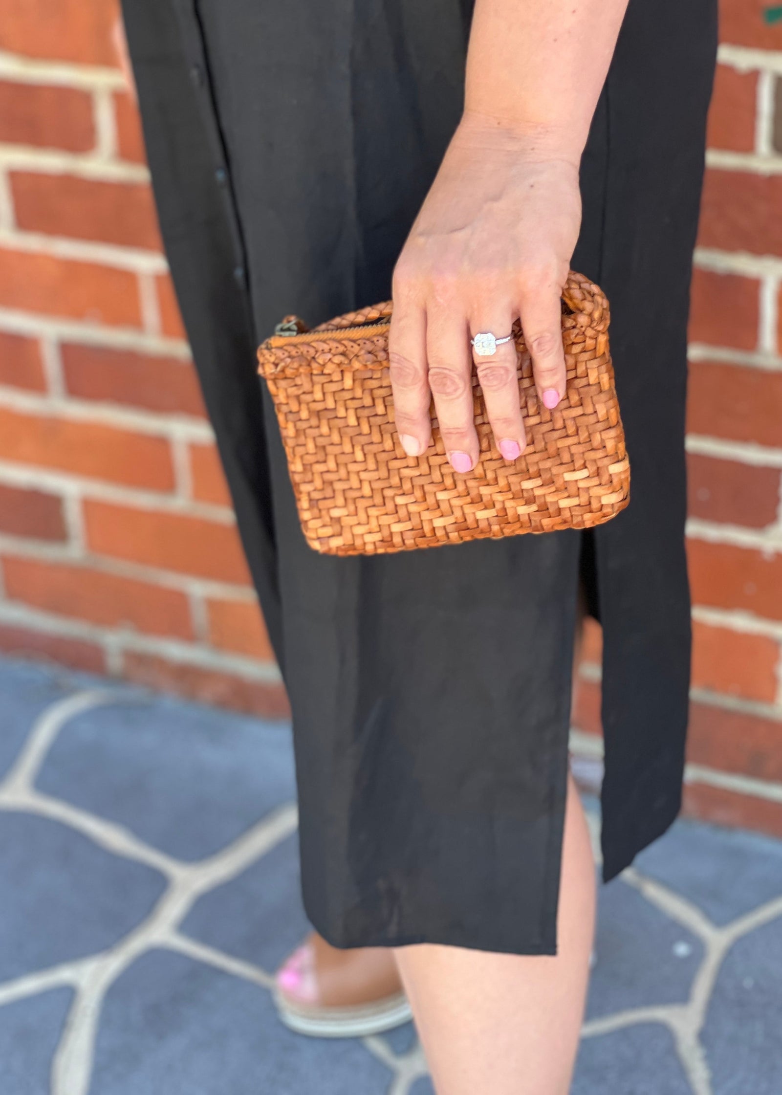 Boyfriend Linen Dress ~ Black