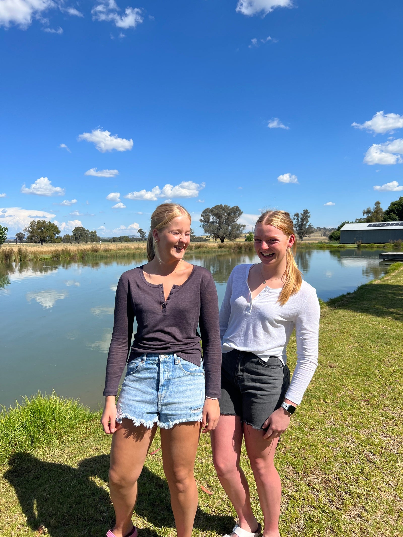 Grandpa Linen Top ~ Charcoal
