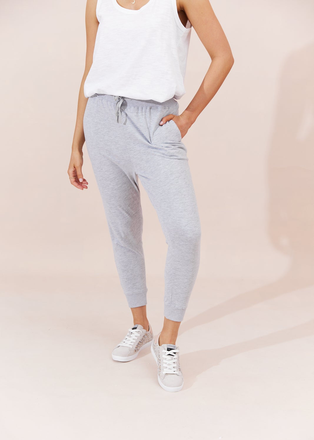 Sorrento Pant ~ Grey Marle